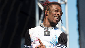 Lil Uzi Vert Staying Positive Wallpaper