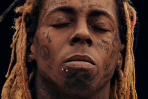 Lil Wayne Eyes Shut Wallpaper