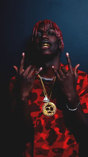 Lil Yachty Pays Homeage To His Fans Wallpaper