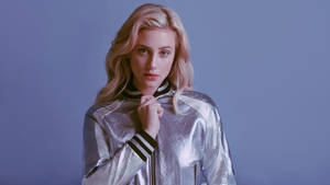 Lili Reinhart Wearing Jacket Wallpaper