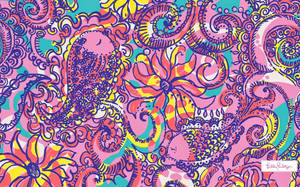 Lilly Pulitzer Colorful Fishes Wallpaper