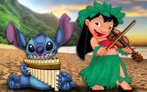 Lilo And Stitch Instruments Wallpaper