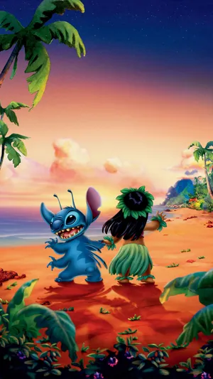Lilo And Stitch Phone Wallpaper