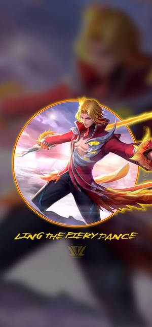 Ling Ml Fiery Dance Skin Wallpaper