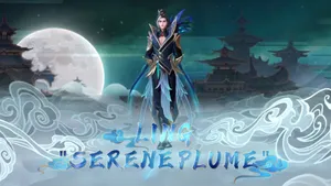 Ling Ml Majestic Serene Plume Skin Wallpaper