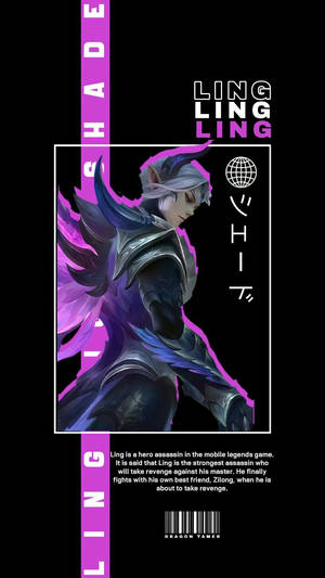 Ling Ml Night Shade Assassin In Action Wallpaper