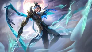 Ling Ml Serene Plume Collector Skin Wallpaper