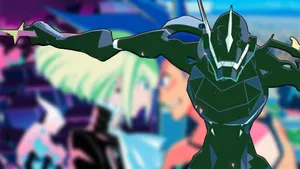 Lio In Black Shield Promare Wallpaper