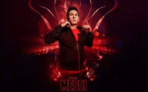 Lionel Messi Looking Cool Wallpaper