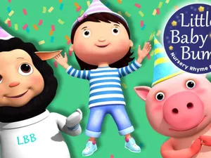 Little Baby Bum Party Time Wallpaper