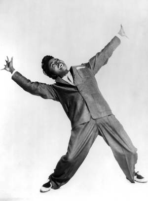 Little Richard Funny Pose 1956 Portrait Wallpaper