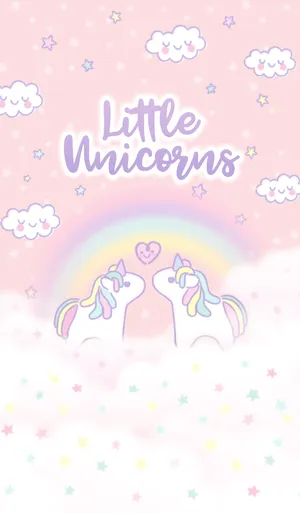 Little Unicorns Wallpaper Wallpaper