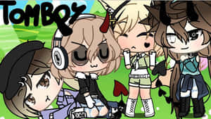 Live Life - Gacha Life Tomboy Wallpaper