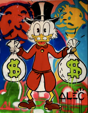 Live Your Dreams - Start With A Money Bag! Wallpaper