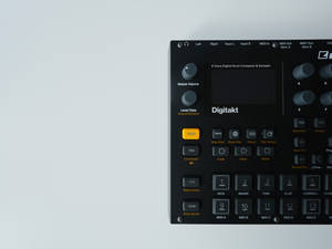 Lo Fi Digital Calculator Wallpaper