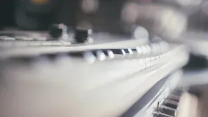 Lo Fi Piano Keys Wallpaper