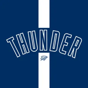 Logo Of Oklahoma City Thunders Nba League Wallpaper