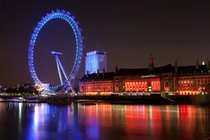 London County Hall And London Eye Wallpaper