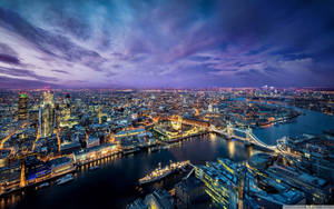 London Night Lights Wallpaper