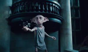 Lonely Dobby Inside Malfoy Manor Wallpaper