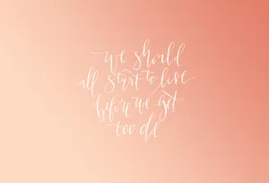 Look Sassy, Feel Sassy. Wallpaper