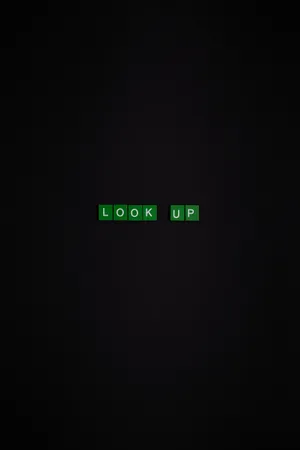 Look Up Black Phone Wallpaper