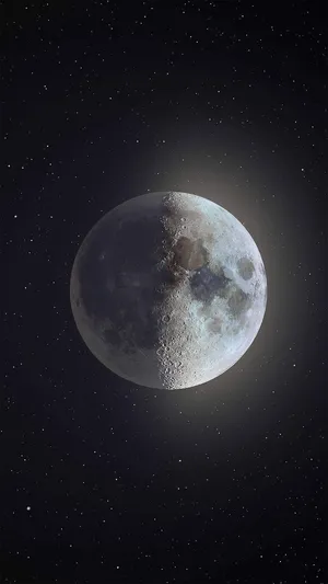 Look Up To The Moon When You Have The Latest Iphone Wallpaper