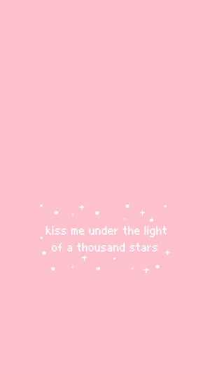 Looking Good And Feeling Cool With A Pink Aesthetic Wallpaper