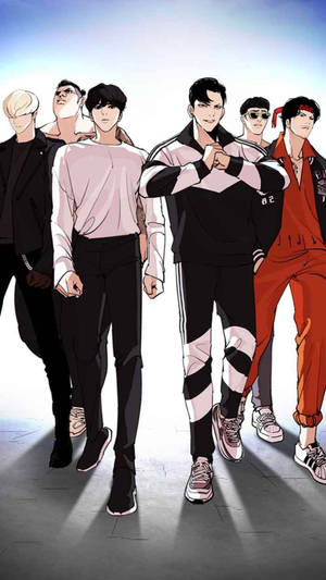 Lookism J High Crew Wallpaper