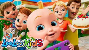 Looloo Kids Family Time Wallpaper