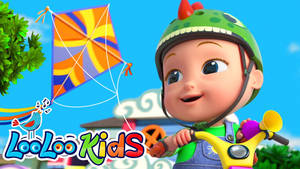 Looloo Kids Johnny Bike Ride Wallpaper