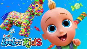Looloo Kids Johnny With A Pinata Wallpaper