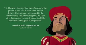Lord Farquaad Political Quote Wallpaper