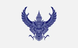 Lord Garuda Blue Art Wallpaper