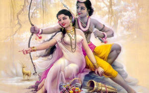 Lord Rama Wife Sita Wallpaper