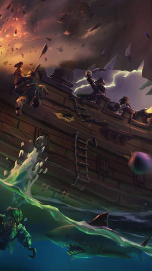 Lost At Sea Wallpaper