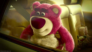 Lotso In A Car Wallpaper