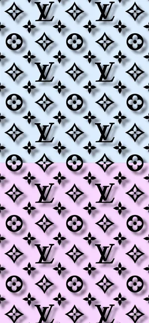 Louis Vuitton Phone Gray And Pink Wallpaper