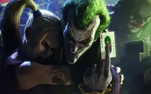 Love Forever - Joker And Harley Quinn From Suicide Squad Wallpaper