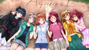 Love Live Anime Group Wallpaper