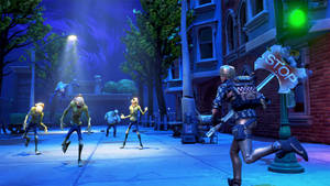 Lovely Digital Image In Fortnite Skin Wallpaper