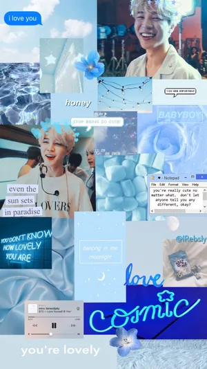 Lovely Jimin Aesthetic Wallpaper