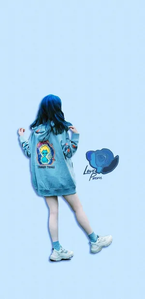 Loving My Luscious Locks Wallpaper