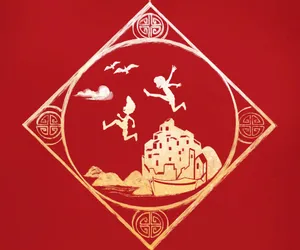 Luca Movie Red Aesthetic Artwork Wallpaper