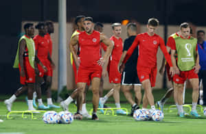 Lucas Cavallini Red Aesthetic Uniform Wallpaper