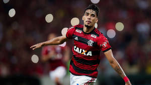 Lucas Paquetá With Open Arms Wallpaper