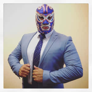 Luchadorin Suit Wallpaper