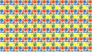 Ludo King Bases Tiled Wallpaper