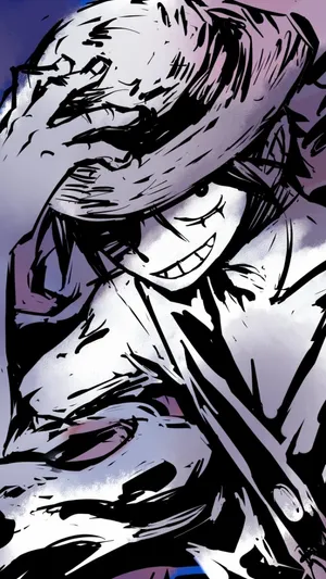 Luffy, The Ambitious Pirate And Beloved Protagonist Of The Hit Series One Piece Wallpaper