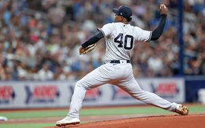 Luis Severino Team Number Wallpaper